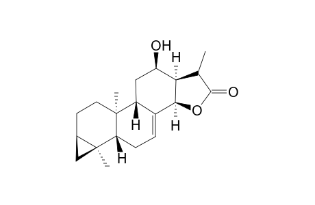 RETUSOLIDE_F;3,4,18-BETA-CYCLOPROPA-12-BETA-HYDROXY-ENT-ABIET-7-EN-16,14-OLIDE