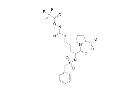 BENZYLSULFONYL-D-ARGININYL-PROLINE_TRIFLUOROACETATE