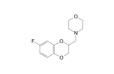 4-[(7-Fluoro-2,3-dihydro-1,4-benzodioxin-2-yl)methyl]morpholine