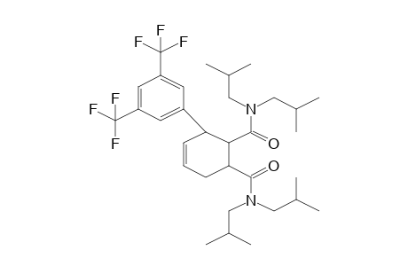 3-(3,5-Bis-trifluoromethyl-phenyl)-cyclohex-4-ene-1,2-dicarboxylic acid, bis-diisobutylamide