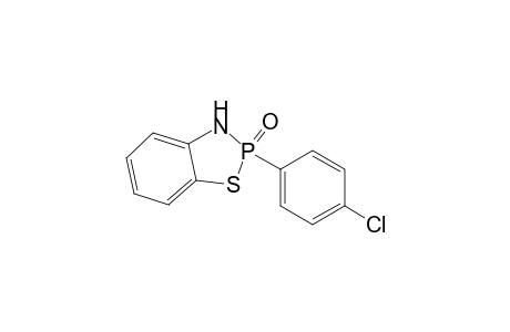 2-(4-CHLOROPHENYL)-3H-1,3,2-BENZOTHIAZAPHOSPHOL-2-ONE