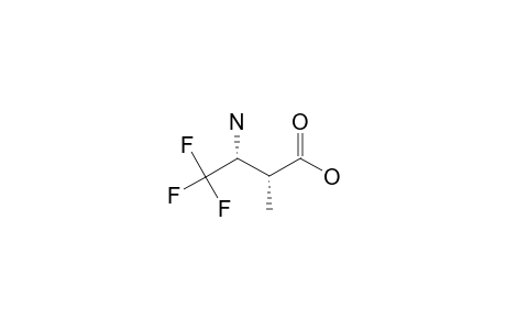 (2S*,3S*)-3-AMINO-4,4,4-TRIFLUORO-2-METHYLBUTANOIC-ACID