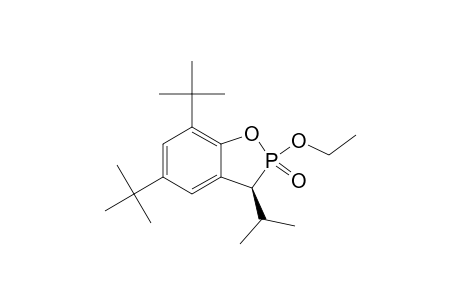 (2R(P)*,3S*)-5,7-DI-TERT.-BUTYL-2-ETHOXY-3-(1-METHYLETHYL)-BENZO-[D]-1,2-OXAPHOSPHOL-2-OXIDE