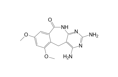 2,4-Diamino-6,8-dimethoxy-5H-pyrimido[4,5-c]-(2)-benzazepin-10(11H)-one