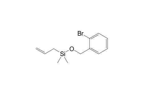 (2-bromophenyl)methoxy-dimethyl-prop-2-enyl-silane