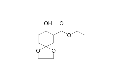 Ethyl 8-hydroxy-1,4-dioxaspiro[4.5]decane-7-carboxylate