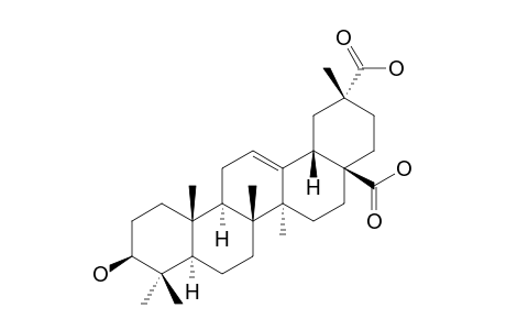 SERRATAGENIC-ACID;3-BETA-HYDROXY-OLEAN-12-ENE-28,29-DIOIC-ACID