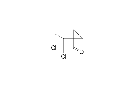 5,5-bis(chloranyl)-4-methyl-spiro[2.3]hexan-6-one