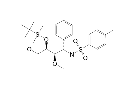 (2R,3R,4S)-2-(TERT.-BUTYLDIMETHYLSILYLOXY)-3-METHOXY-4-PHENYL-4-(PARA-TOLUENESULFONYLAMINO)-BUTAN-1-OL