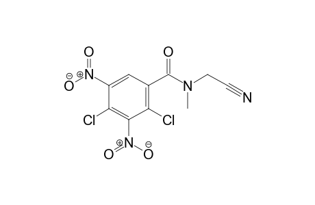 2,4-Dichloro-N-cyanomethyl-N-methyl-3,5-dinitrobenzamide