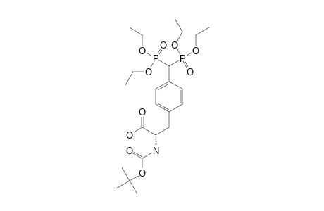 3-[4-[BIS-(DIETHOXY-PHOSPHORYL)-METHYL]-PHENYL]-(S)-2-TERT.-BUTOXYCARBONYLAMINO-PROPIONIC-ACID