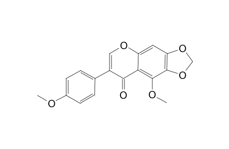 5,4'-DIMETHOXY-6,7-METHYLENEDIOXYISOFLAVONE;IRISOLONE-METHYLETHER