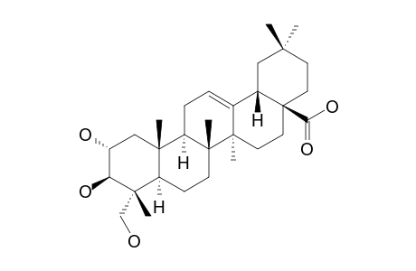 ARJUNOLIC-ACID;2-ALPHA,3-BETA,23-TRIHYDROXY-OLEAN-12-EN-28-OIC-ACID