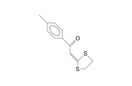 2-(1,3-Dithiolan-2-ylidene)-1-(4-tolyl)-ethanone