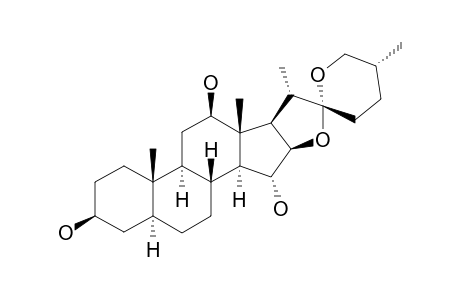 5-ALPHA-SPIROSTAN-3-BETA,12-BETA,15-ALPHA-TRIOL