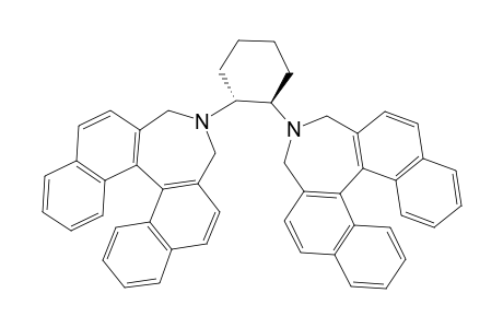 (1R,2R)-1,2-BIS-[(R)-4,5-DIHYDRO-3H-DINAPHTHO-[1,2-C:2',1'-E]-AZEPINO]-CYCLOHEXANE