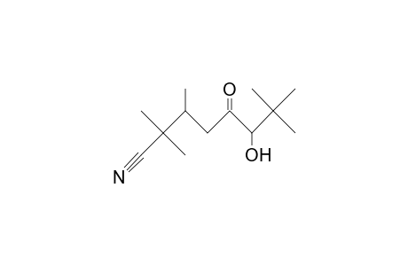 7-Cyano-2,2,6(R),7-tetramethyl-3(S)-hydroxy-octan-4-one