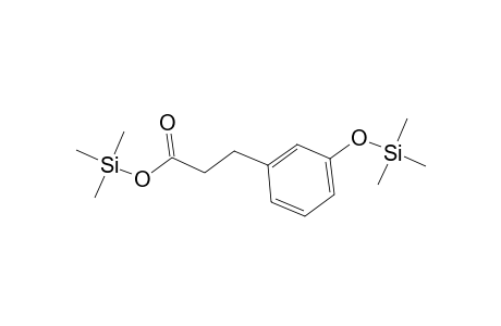 3-(3-Hydroxyphenyl)propionic acid, di(trimethylsilyl)-