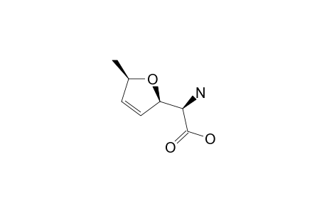 (2S,2'R,5'R)-2-AMINO-2-(5'-METHYL-2',5'-DIHYDROFURAN-2'-YL)-ACETIC-ACID;(-)-5'-EPI-FURANOMYCIN