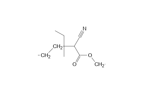 HEXANOIC ACID, 2-CYANO-3-ETHYL-3- METHYL-, ETHYL ESTER