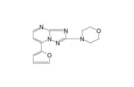 7-(2-FURYL)-2-MORPHOLINO-s-TRIAZOLO[1,5-a]PYRIMIDINE