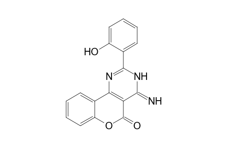 4-Amino-2-(2-hydroxyphenyl)-5H-chromeno[4,3-d]pyrimidin-5-one