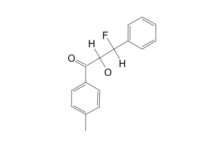 THREO-3-FLUOR-2-HYDROXY-3-PHENYL-1-(PARA-TOLYL)-PROPAN-1-ON