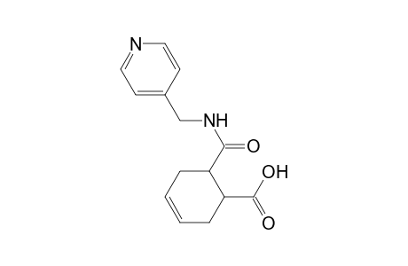 3-Cyclohexene-1-carboxylic acid, 6-(4-pyridylmethylaminocarbonyl)-