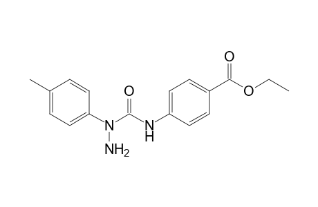 4-(4-Ethoxycarbonylphenyl)-2-(4-methylphenyl)semicarbazide