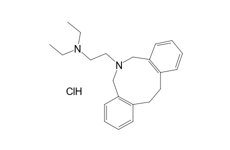 6-[2-(DIETHYLAMINO)ETHYL]-5,7,12,13-TETRAHYDRO-6H-DIBENZ[c,g]AZONINE, MONOHYDROCHLORIDE