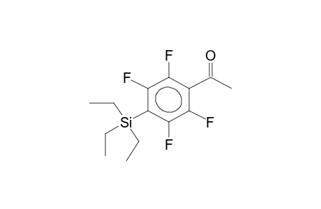 METHYL-4-TRIETHYLSILYLPERFLUOROPHENYLKETONE