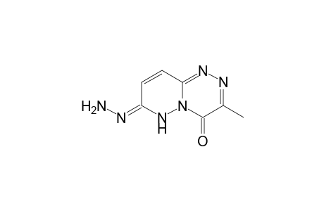 4H-Pyridazino[6,1-c][1,2,4]triazine-4,7(6H)-dione, 3-methyl-, 7-hydrazone