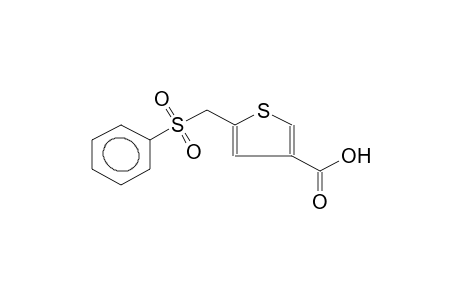 2-(Phenylsulfonmethyl)-4-thiophen-carboxylic-acid