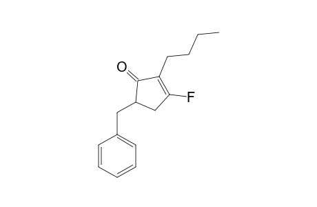 5-BENZYL-2-BUTYL-3-FLUORO-2-CYCLOPENTEN-1-ONE