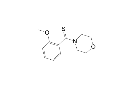 (2-methoxyphenyl)-(4-morpholinyl)methanethione