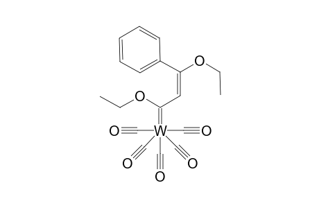 Pentacarbonyl-[(2E)-1,3-diethoxy-3-phenylpropenylidene] tungstene