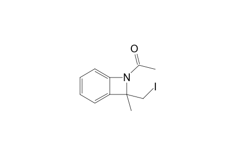 7-Acetyl-8-iodomethyl-8-methylbicyclo[4.2.0]-7-azaoct-1,3,5-triene