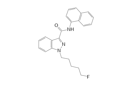 1-(5-Fluoropentyl)-N-1-naphthalenyl-1H-indazole-3-carboxamide