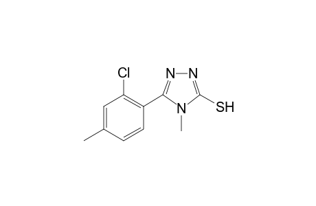 3-(2-Chloranyl-4-methyl-phenyl)-4-methyl-1H-1,2,4-triazole-5-thione