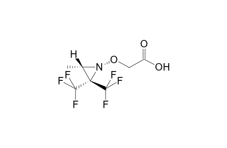 TRANS-1-CARBOXYMETHOXY-2-METHYL-3,3-BIS(TRIFLUOROMETHYL)AZIRIDINE