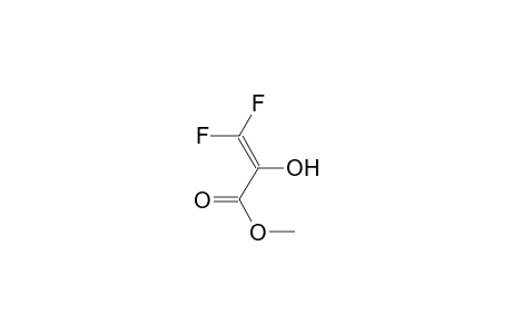 3,3-difluoro-2-hydroxy-acrylic acid methyl ester