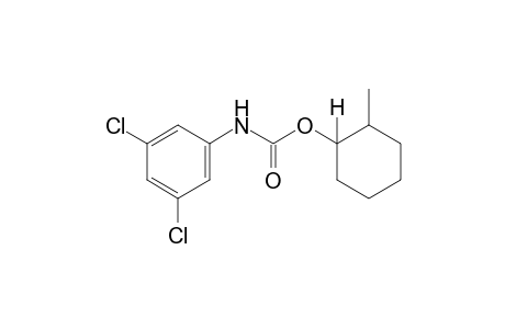 3,5-dichlorocarbanilic acid, 2-methylcyclohexyl ester