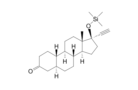 17.ALPHA.-ETHYNYL-5.ALPHA.-ESTRAN-17.BETA.-OL-3-ONE-TRIMETHYLSILYL ETHER