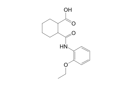 2-[(o-ethoxyphenyl)carbamoyl]cyclohexanecarboxylic acid