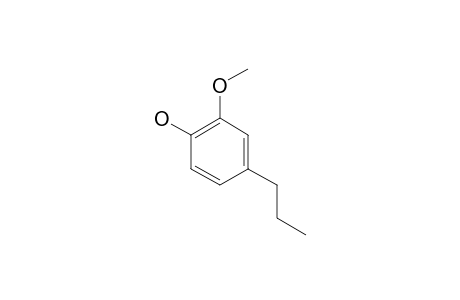 2-Methoxy-4-propylphenol