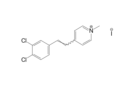 4-(3,4-dichlorostyryl)-1-methylpyridinium iodide