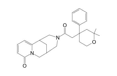 3-[2-(2,2-dimethyl-4-phenyl-tetrahydro-pyran-4-yl)-acetyl]-1,2,3,4,5,6-hexahydro-1,5-methano-pyrido[1,2-a][1,5]diazocin-8-one