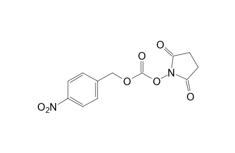 N-hydroxysuccinimide, p-nitrobenzyl carbonate (ester)