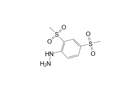 [2,4-bis(methylsulfonyl)phenyl]hydrazine