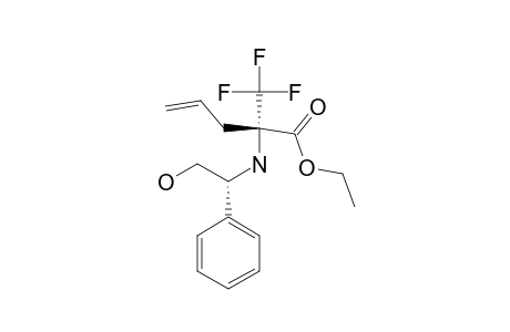 (R,S)-ETHYL-(2S)-2-[(1R)-2-HYDROXY-1-PHENYLETHYLAMINO]-2-TRIFLUOROMETHYLPENT-4-ENOATE